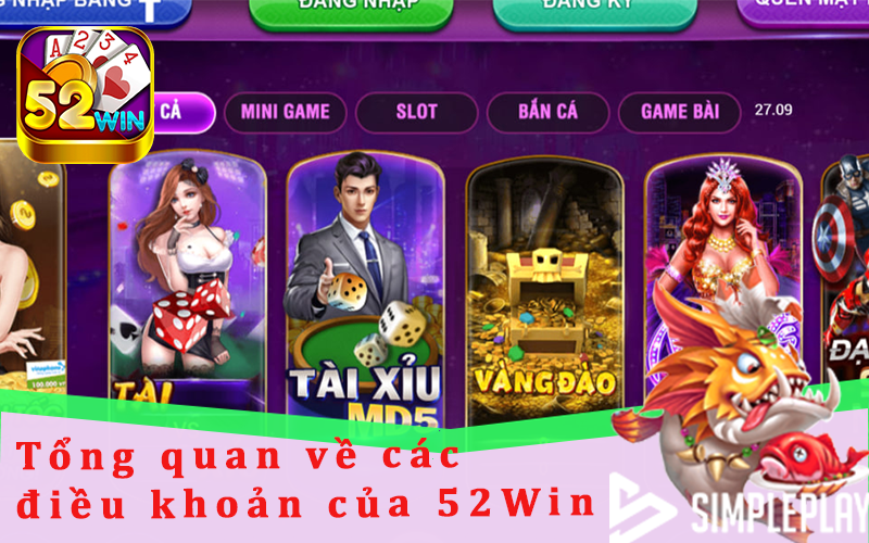 Tong quan ve cac dieu khoan cua 52Win